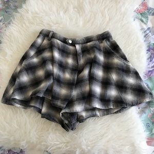 Plaid Skort